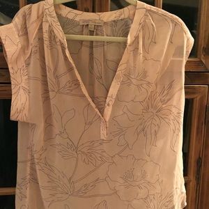 Banana Republic Heritage Collection sheer blouse